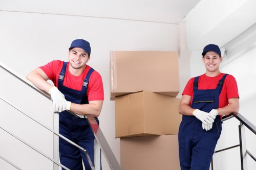 Quote and booking discussion for a man and van service in Highams Park