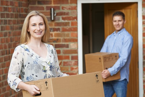 Local commercial relocation loading process in Highams Park