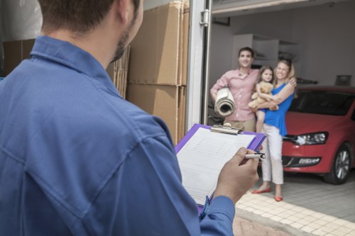 Local movers assisting a family relocation in Highams Park