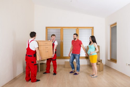 Careful handling of furniture during a local house move