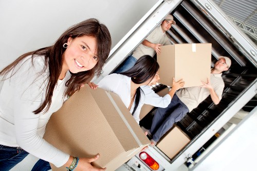 Residential move support in a Highams Park street with parking considerations