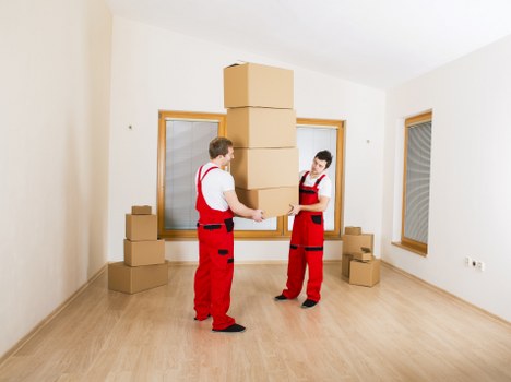 Local removals van for furniture and household transport